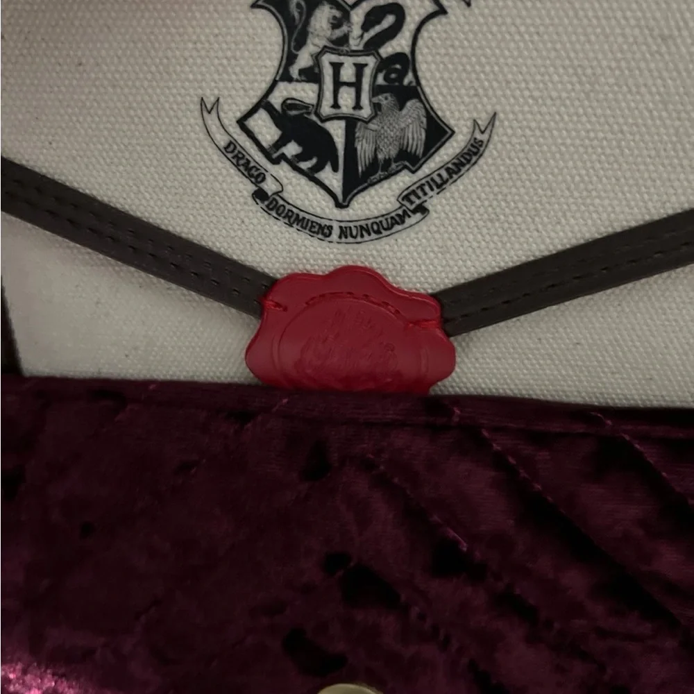 Warner Bros. Red Mini Bag with Gold Hardware - Picture 2 of 3